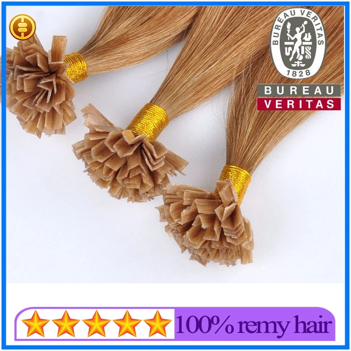 New Arrival Full Cuticle Silky Straight 100% Human Virgin Brazilian Hair V Tip Prebonded Hair Extension Remy Hair