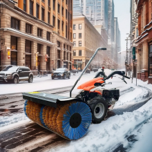 Highly Efficient Snow Removal Machines for Residential Streets