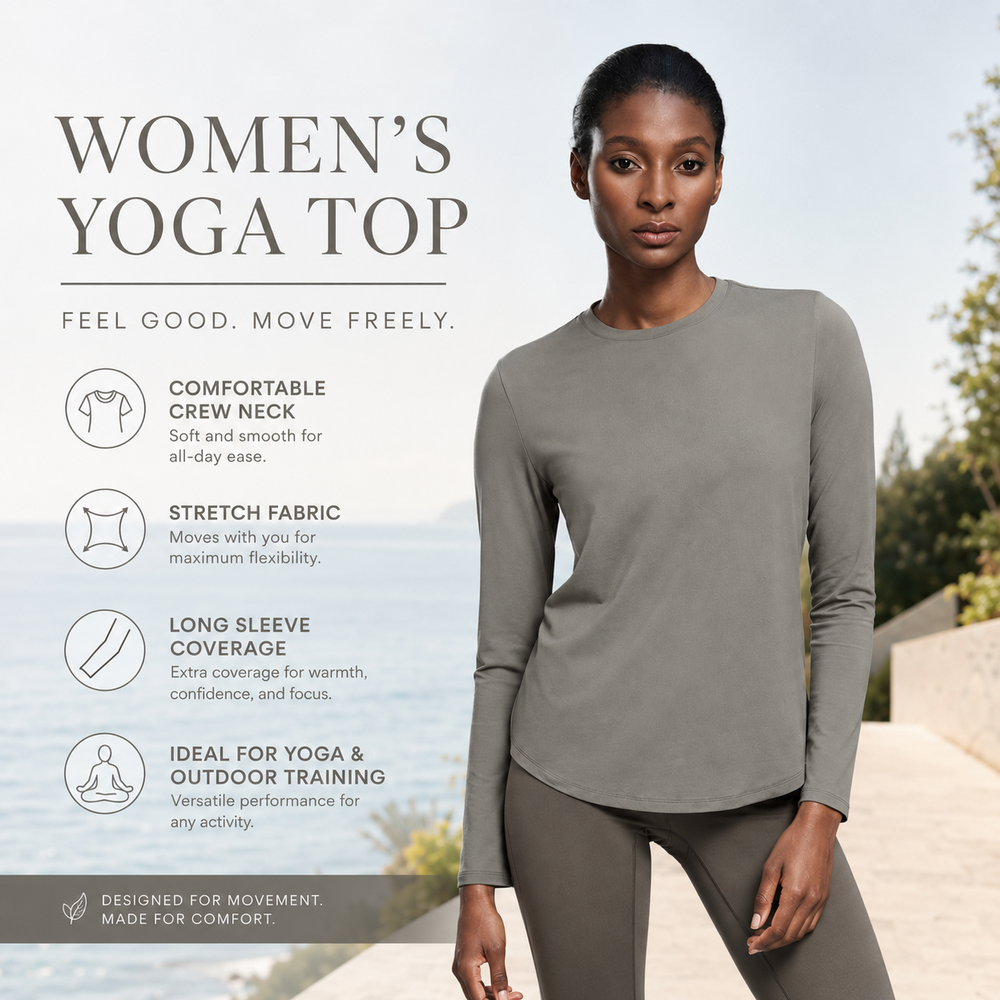 Женский комплект для йоги Slim Fit из 2 предметов Women's 2 Piece Slim Fit Yoga Set