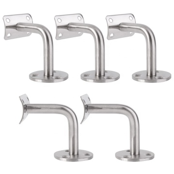 Stainless Wall-mounted Handrail Brackets for Round Tube