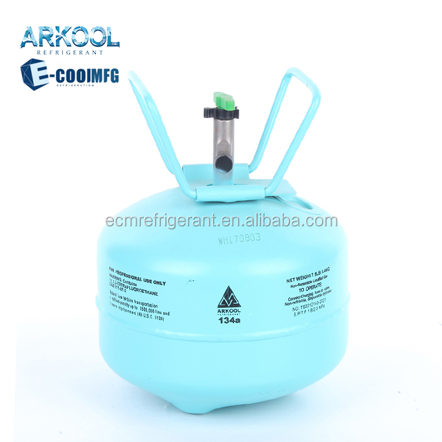 13.6kg refrigerant r134a gas cylinder used car air conditioner