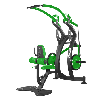 Ganas Fitness Gym Machine Lat Pulldown Machine