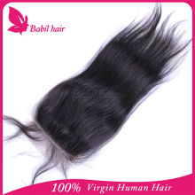 virgin brazilian straight lace closure can part anywhere