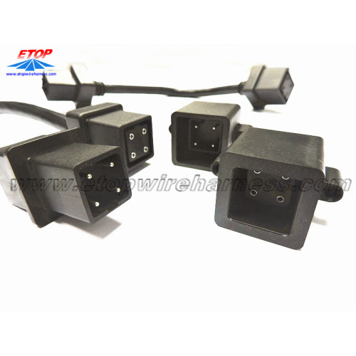 4 pin power plug and socket