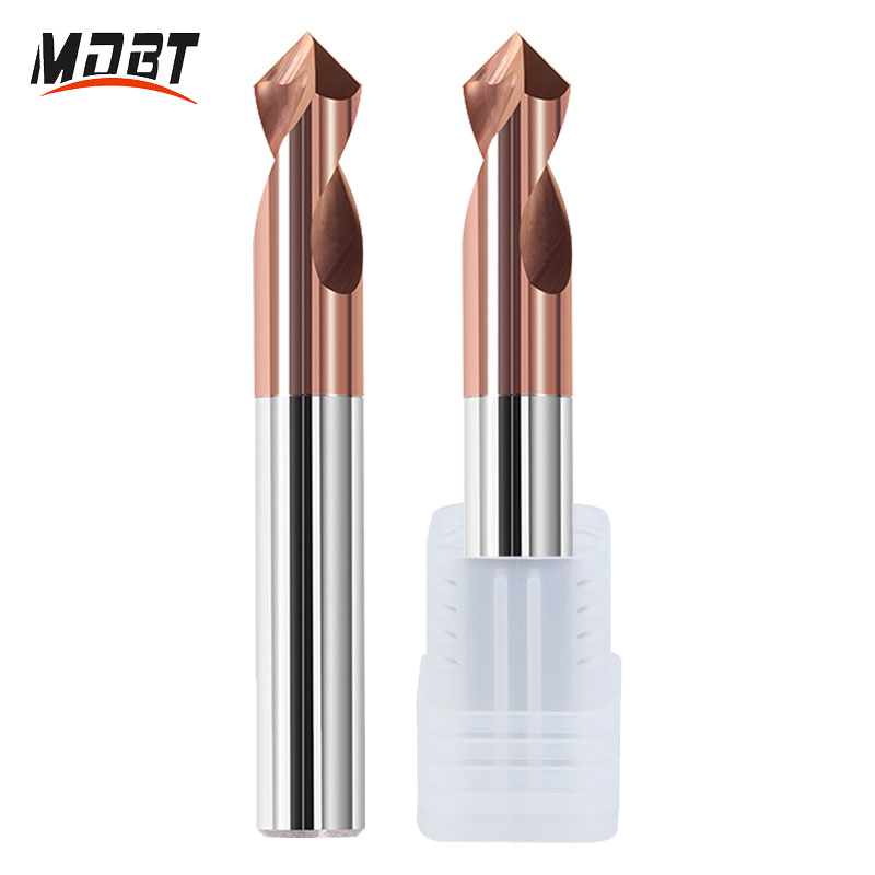 HRC55 spot drill decimal point carbide center drill CNC 60/90/120 chamfering drilling bits