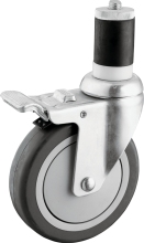 Medium Duty Expanding Adapter Stem PU Wheels