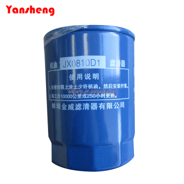Yansheng Forklift Parts Forklift Fuel Filter JX0810D1