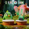 Bang King 200K Puff Vape Sekali Pakai Rasa 8in1