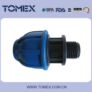 pp compression fittings for irrigation reducer pp compression fittings