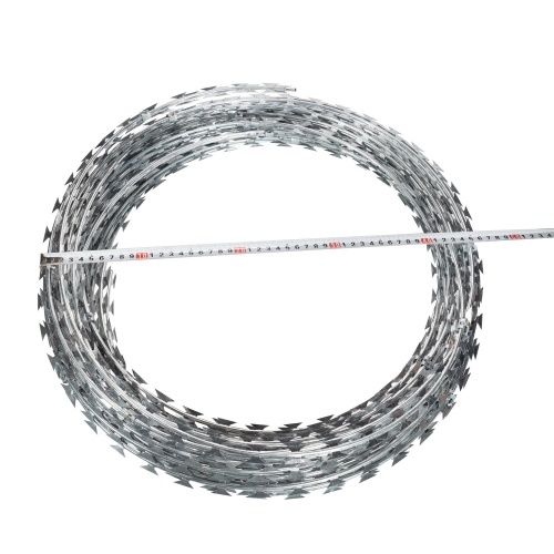 600mm πηνίο BTO-22 Hot Dip Galvanized Razor Wire