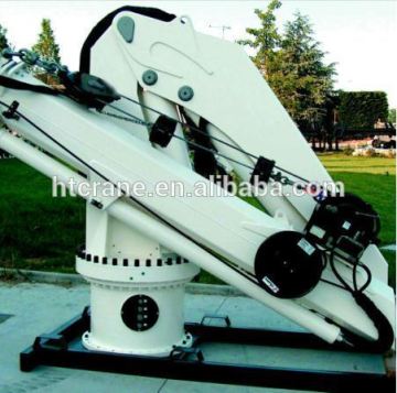 knuckle jib swing arm hoist offshore pedestal crane