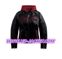 Harley Davidson Womens Barchetta 3-in-1 Leather Jacket