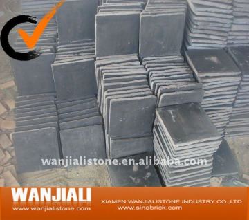 Black terracotta tile