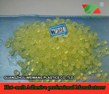 W201 hot melt adhesive glue in particles widely used