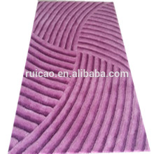 3d carpet stripe soft pink carpet