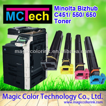 TN611 Toner Used konica minolta copiers C451