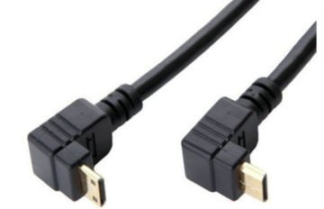HDMI Cable with  Rotated Plug
