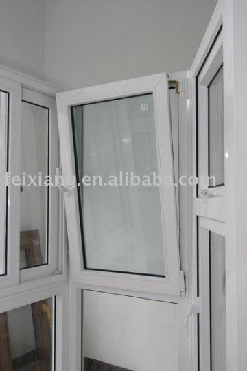 PVC tilt-turn window, PVC hung window
