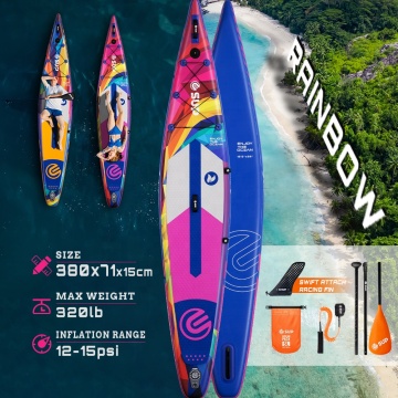 E-SUP Customized Paddle Board: Inflatable Paddle Board for Sports, Surf, and Racing