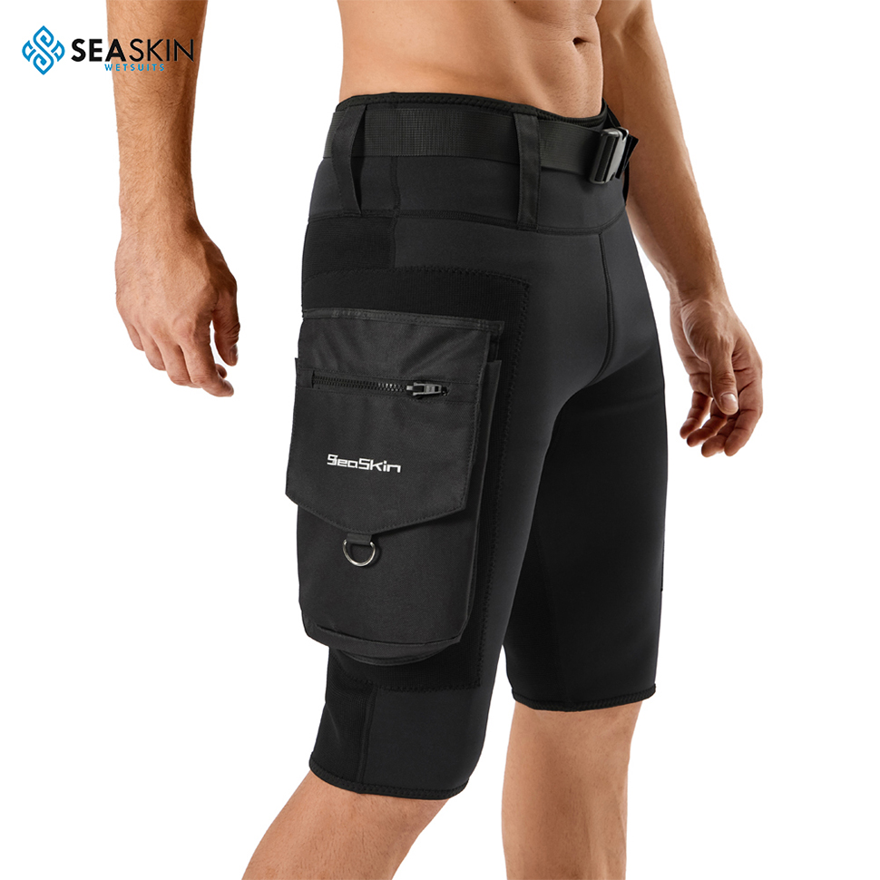 Seaskin 2mm Neoprene Surfing Diving Shorts For Men