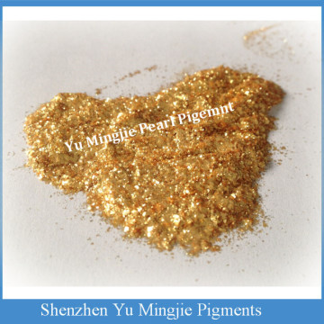 Crystal Gold Pearl Pigment,High flash gold pearl luster pigment