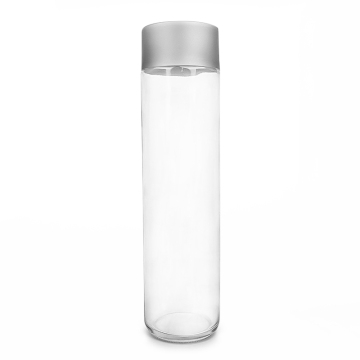 500ml Glass Voss Water Drinking Bottle With Lid