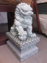 Chinese Hand Carved Stone Lions