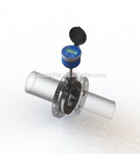 Ultrasonic insertion heat water meter