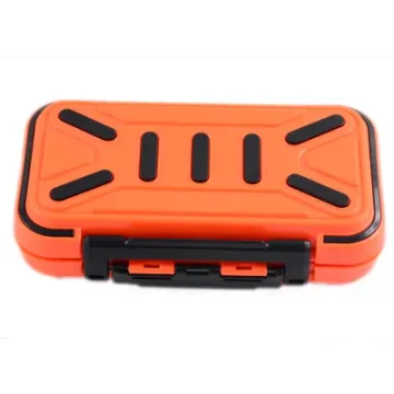 Plastic Fishing Fly Lure Box Waterproof Fish Bait Box