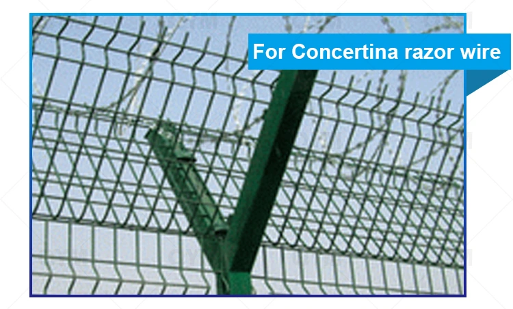 High Quality Barbed Wire Mesh 358 Fence Airport Steel Fence