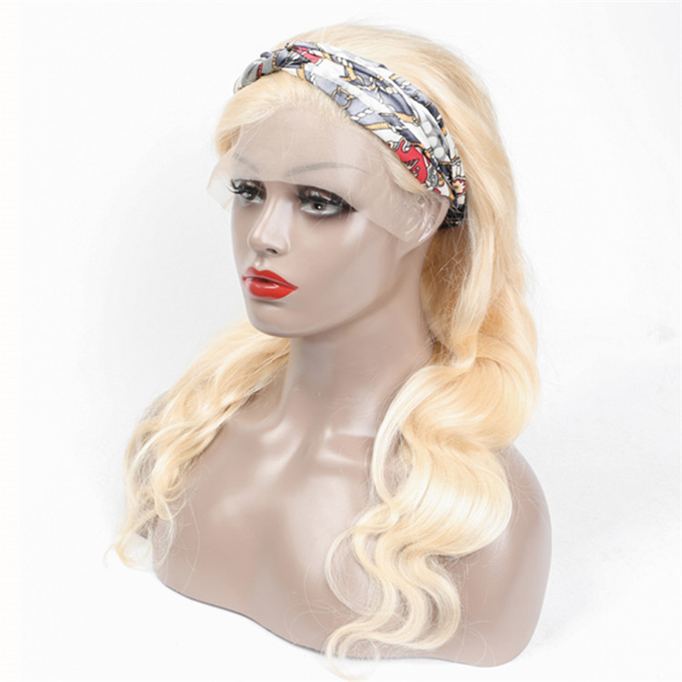 Top Quality Brazilian Hair Wigs 613 Blonde Virgin Hair Lace Wigs Body Wave Human Hair Color 613 Lace Front Wig