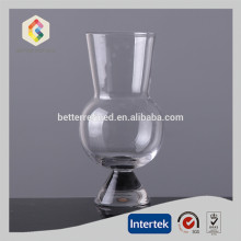 Hand Made Clear Trumpt Glass Vase