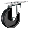 2 &quot;Tidak ada rem pelapis rem lengan pelat atas 1 cetakan pp American Type Light Duty Caster Wheels