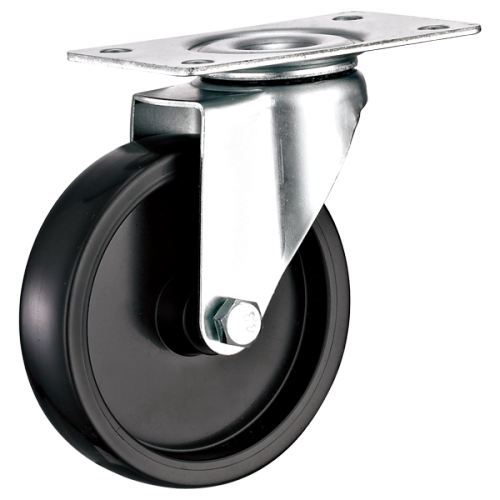 2 &quot;без тормозного цинка покрытия верхняя пластина в рукав 1 формовка PP American Type Light Duty Caster Wheels