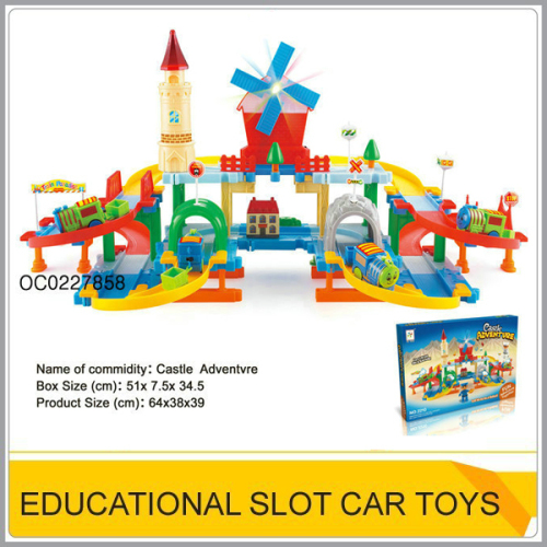 Castle adventure educational play train railway set toy OC0227858