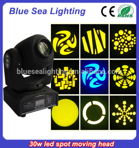 30w spot led moving head guangzhou stage light for stage decoration