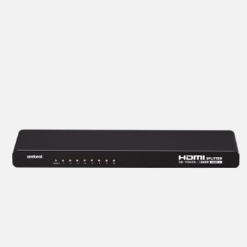 HDMI splitter with 1 input and 8 outputs