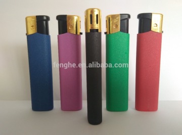 Disposable electronic lighter FH-606 matte colors gas lighter