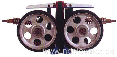 Elevator Roller Guide Shoes , Rated Speed ≤5.0m/s , PB226