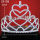 Wholesale Heart Rhinestone Pageant Crowns And Tiaras