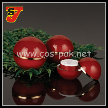 Cosmetic Plastic Jelly Jars with Lids