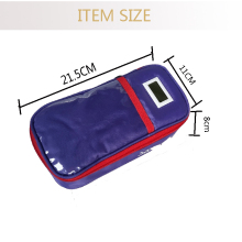Travel Diabetic Cooler Bag with Temperature Display for Portable Insulin Pen