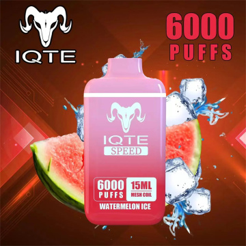 Iqte Speed ​​6000 Puffs Puffle jetable
