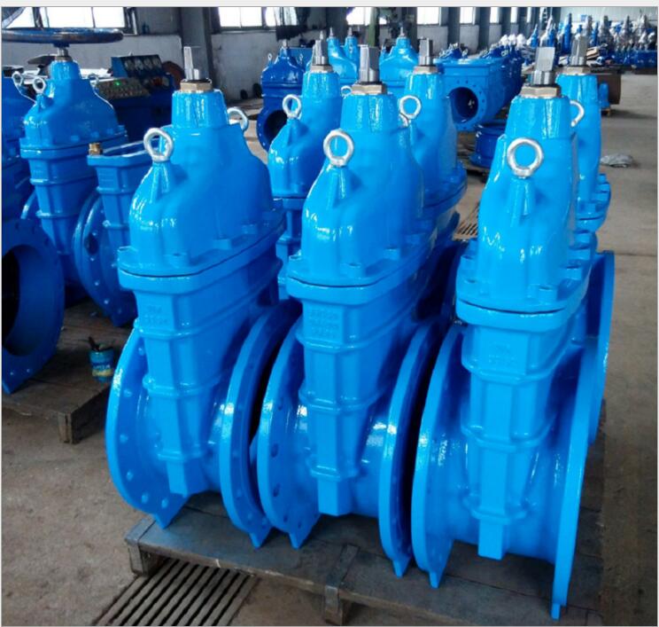 F4 soft sealing non rising gate valve