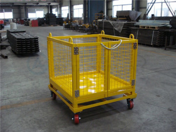 crane and overhead lifting goods cages
