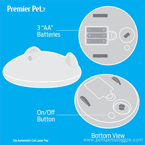 Interactive CAT Toy With Laser Moves in Random