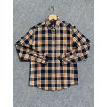 Men's Plaid Shirt Cotton Custom