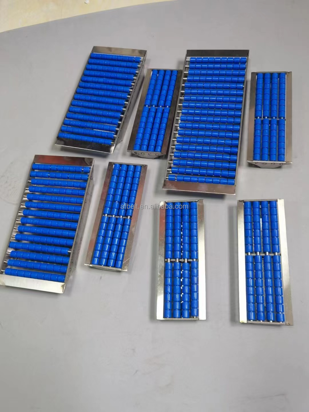 Roller transition chains