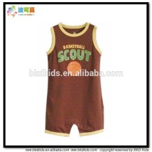 Basketball Scout printed babies clothes for baby summer clothing