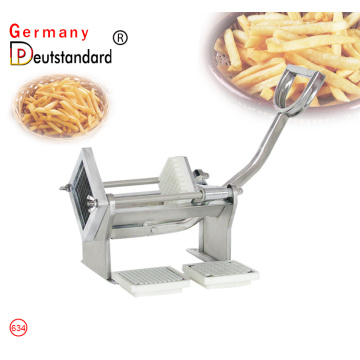 Manual french fries cutter potato chips maker